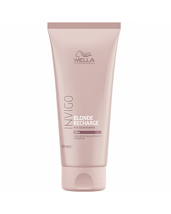 Wella INVIGO Blond Recharge - Оттеночный бальзам-уход для холодных светлых оттенков 200 мл - hairs-russia.ru